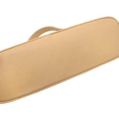 Chanel Beige Caviar Skin Shoulder Bag