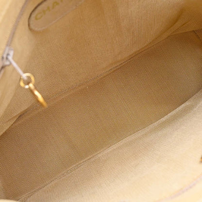 Chanel Beige Caviar Skin Shoulder Bag