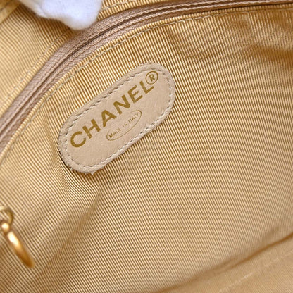 Chanel Beige Caviar Skin Shoulder Bag