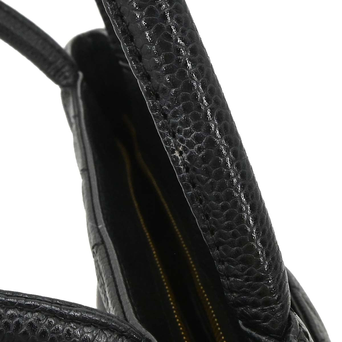 Chanel Black Caviar Skin Medallion Tote Handbag