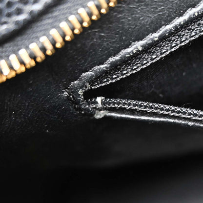Chanel Black Caviar Skin Medallion Tote Handbag