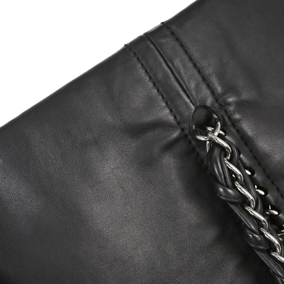 Chanel 2005-2006 Black Calfskin Luxury Line Tote Handbag
