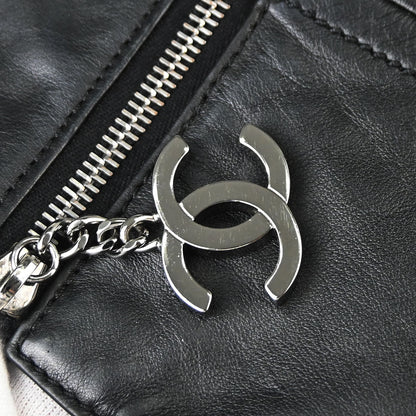 Chanel 2005-2006 Black Calfskin Luxury Line Tote Handbag