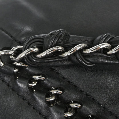 Chanel 2005-2006 Black Calfskin Luxury Line Tote Handbag