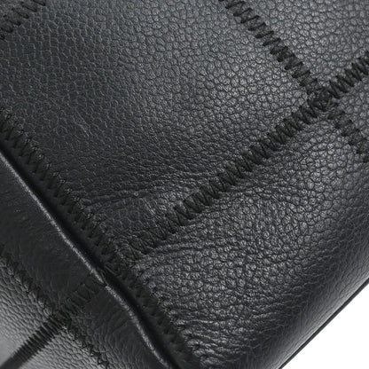 Chanel Black Caviar Skin Choco Bar Wild Stitch Handbag