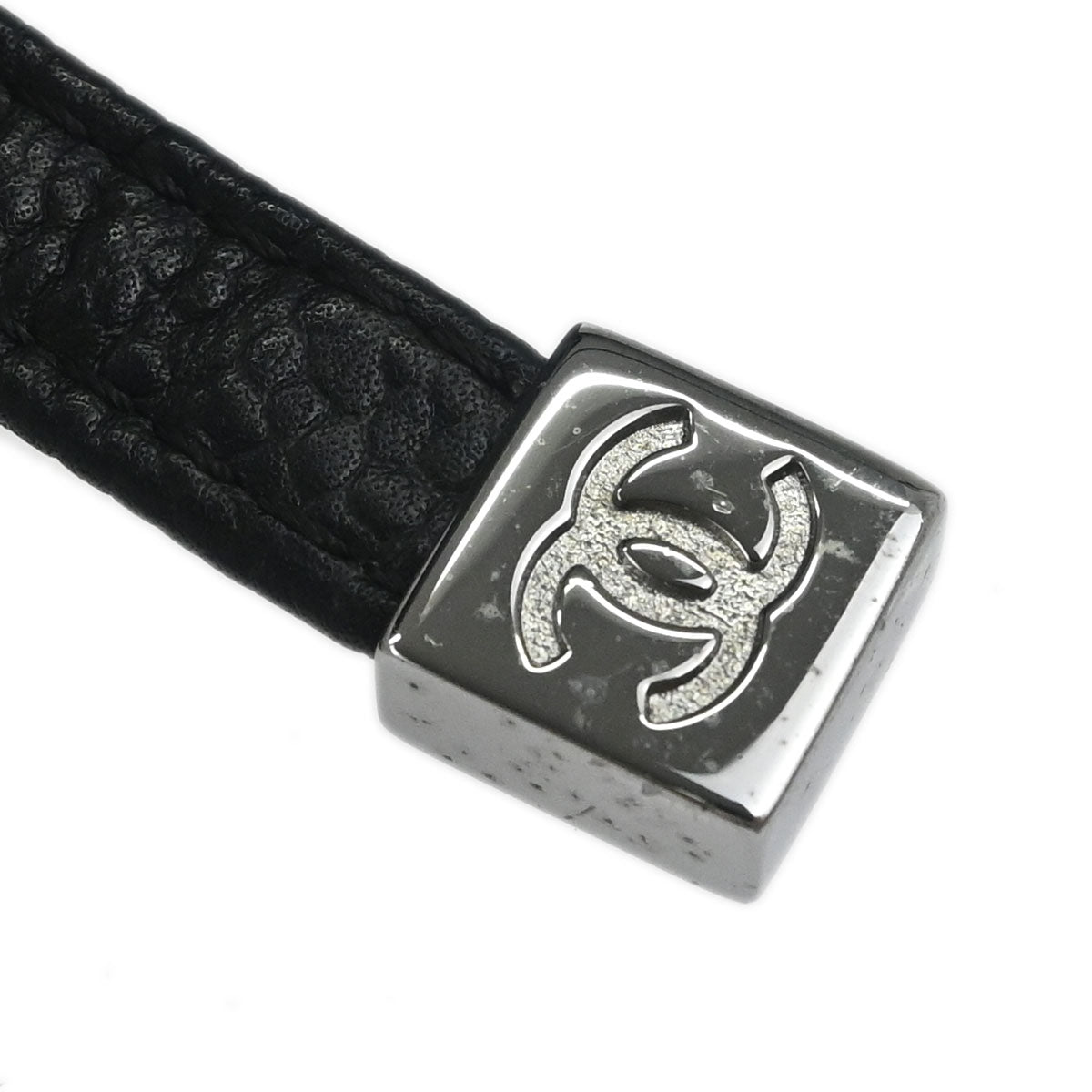 Chanel Black Caviar Skin Choco Bar Wild Stitch Handbag