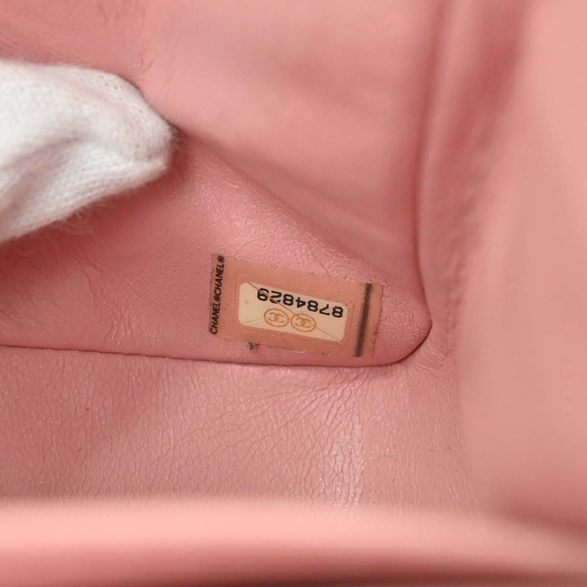Chanel Pink Caviar Medium Double Flap Shoulder Bag