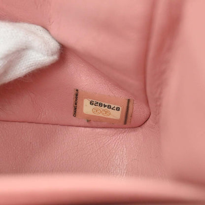 Chanel Pink Caviar Medium Double Flap Shoulder Bag