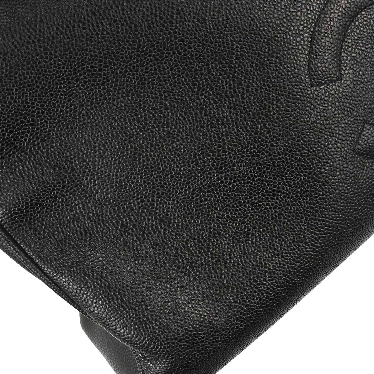 Chanel Black Caviar Supermodel Tote Shoulder Bag