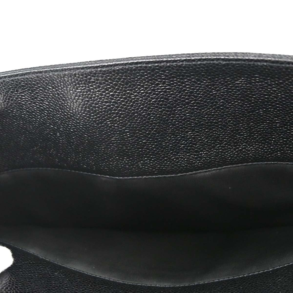 Chanel Black Caviar Supermodel Tote Shoulder Bag