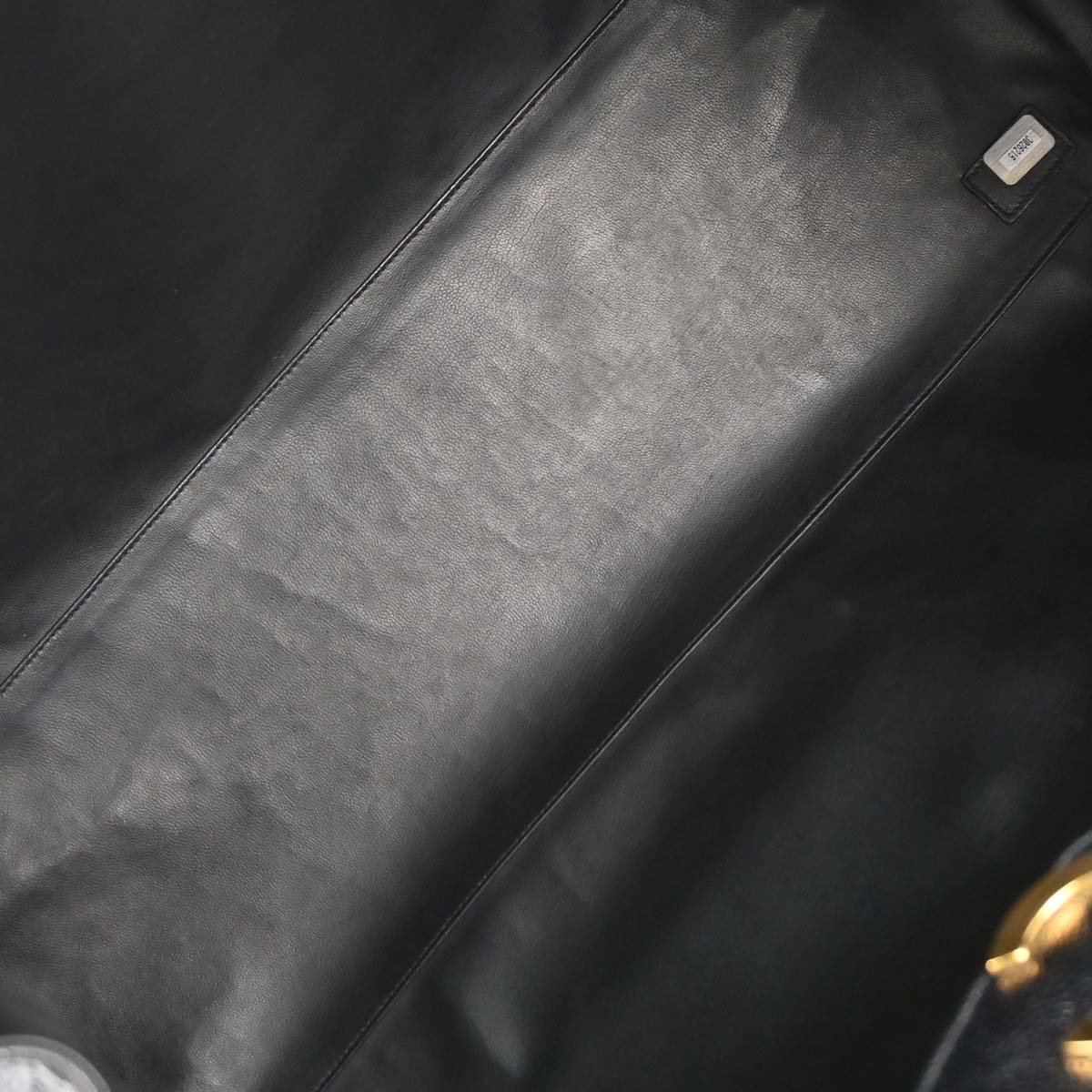 Chanel Black Caviar Supermodel Tote Shoulder Bag