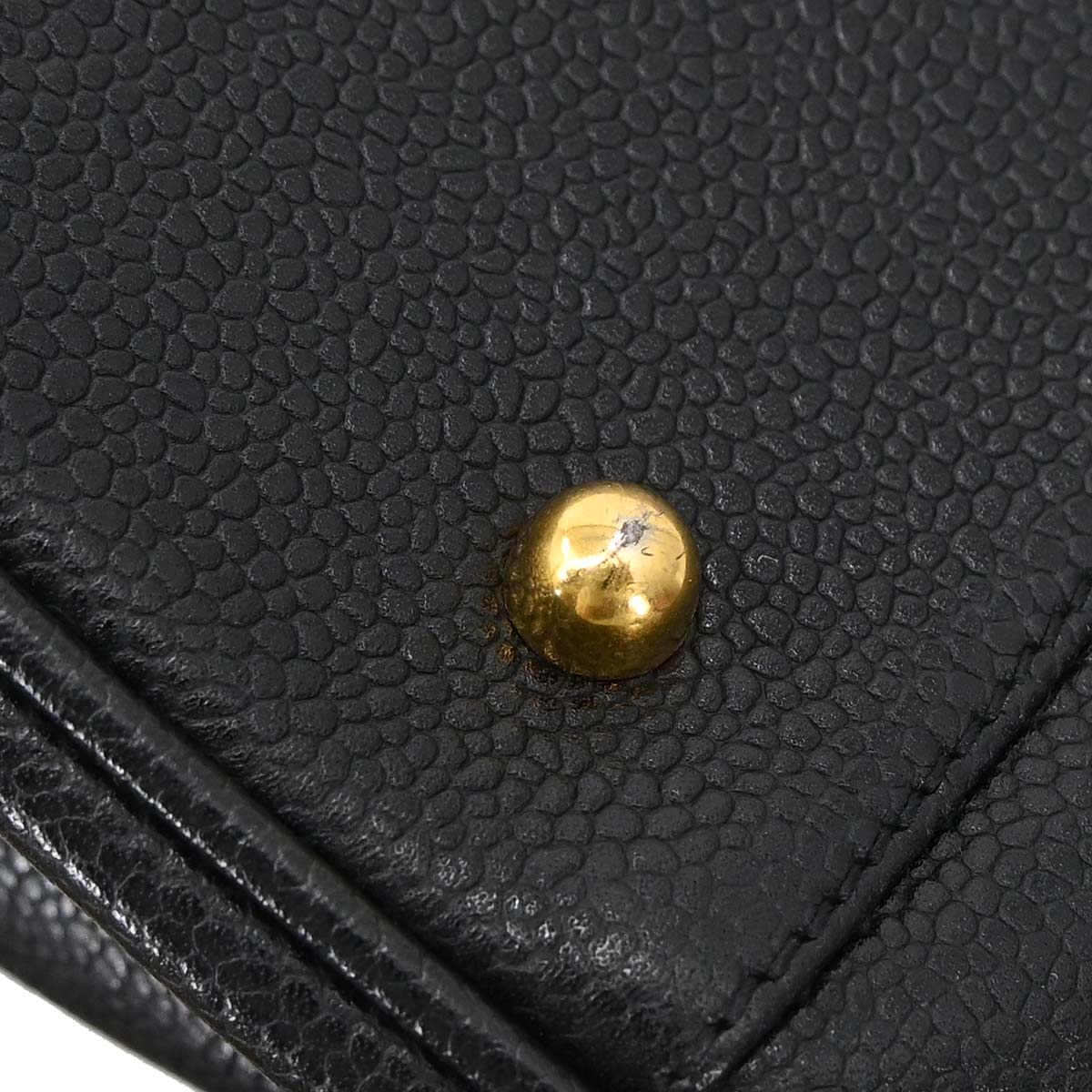 Chanel 1994-1996 Black Caviar 2way Duffle Handbag