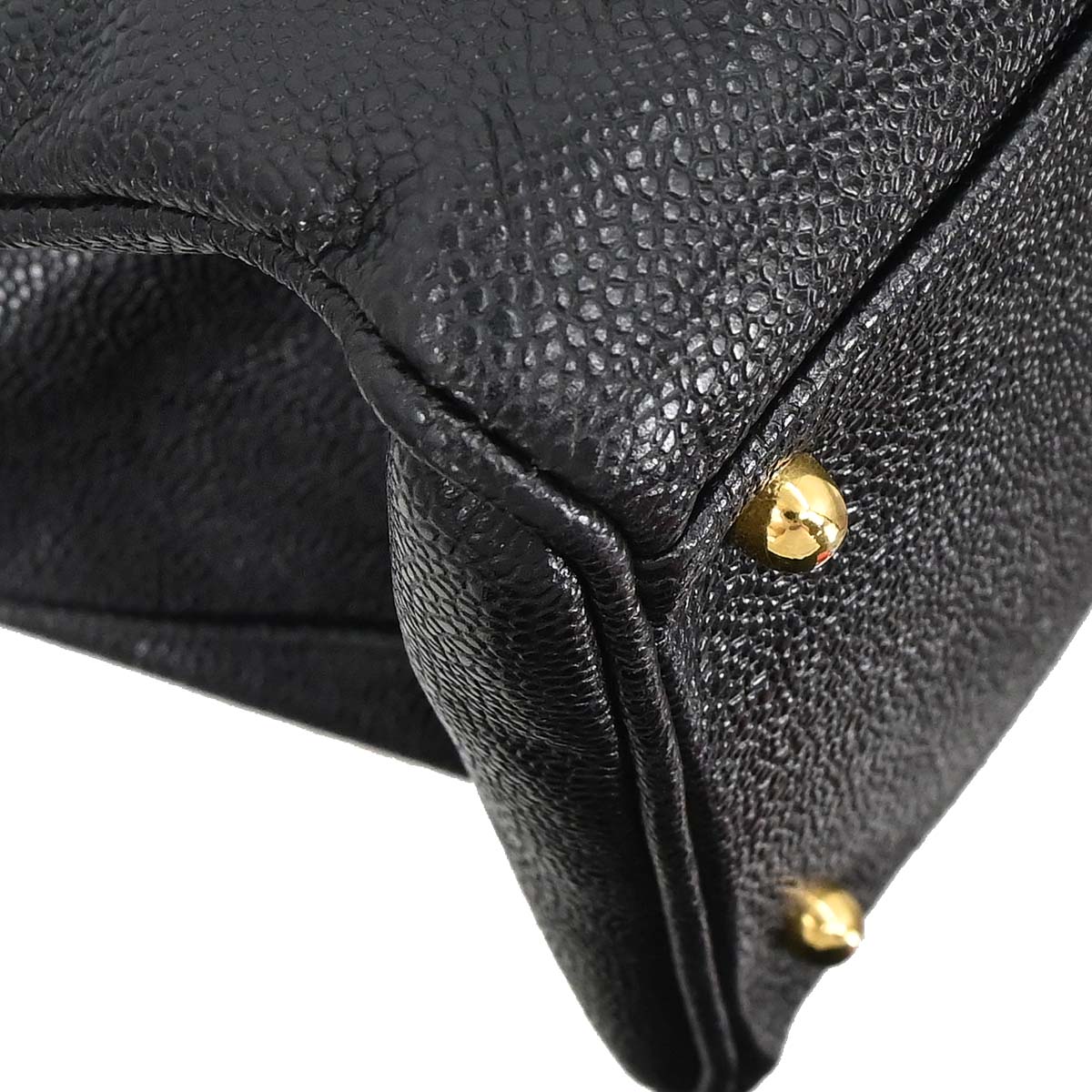 Chanel 1996-1997 Black Caviar Supermodel Tote Shoulder