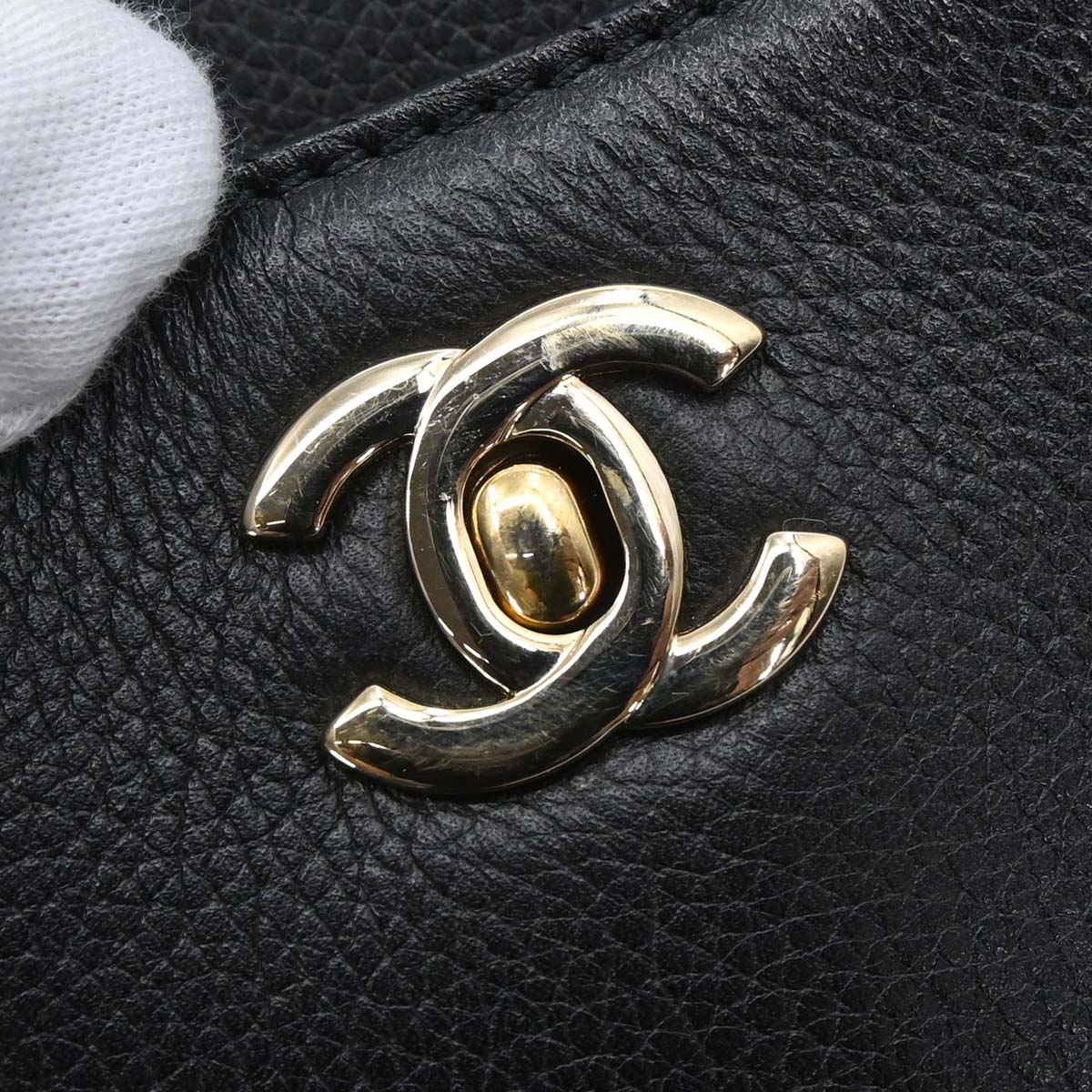 Chanel Black Calfskin Neo Executive Cerf 2way Shoulder Tote Bag