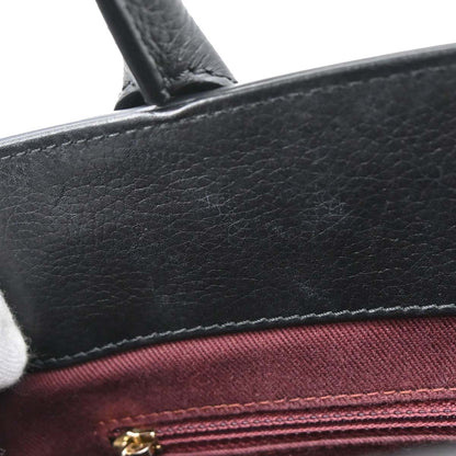 Chanel Black Calfskin Neo Executive Cerf 2way Shoulder Tote Bag