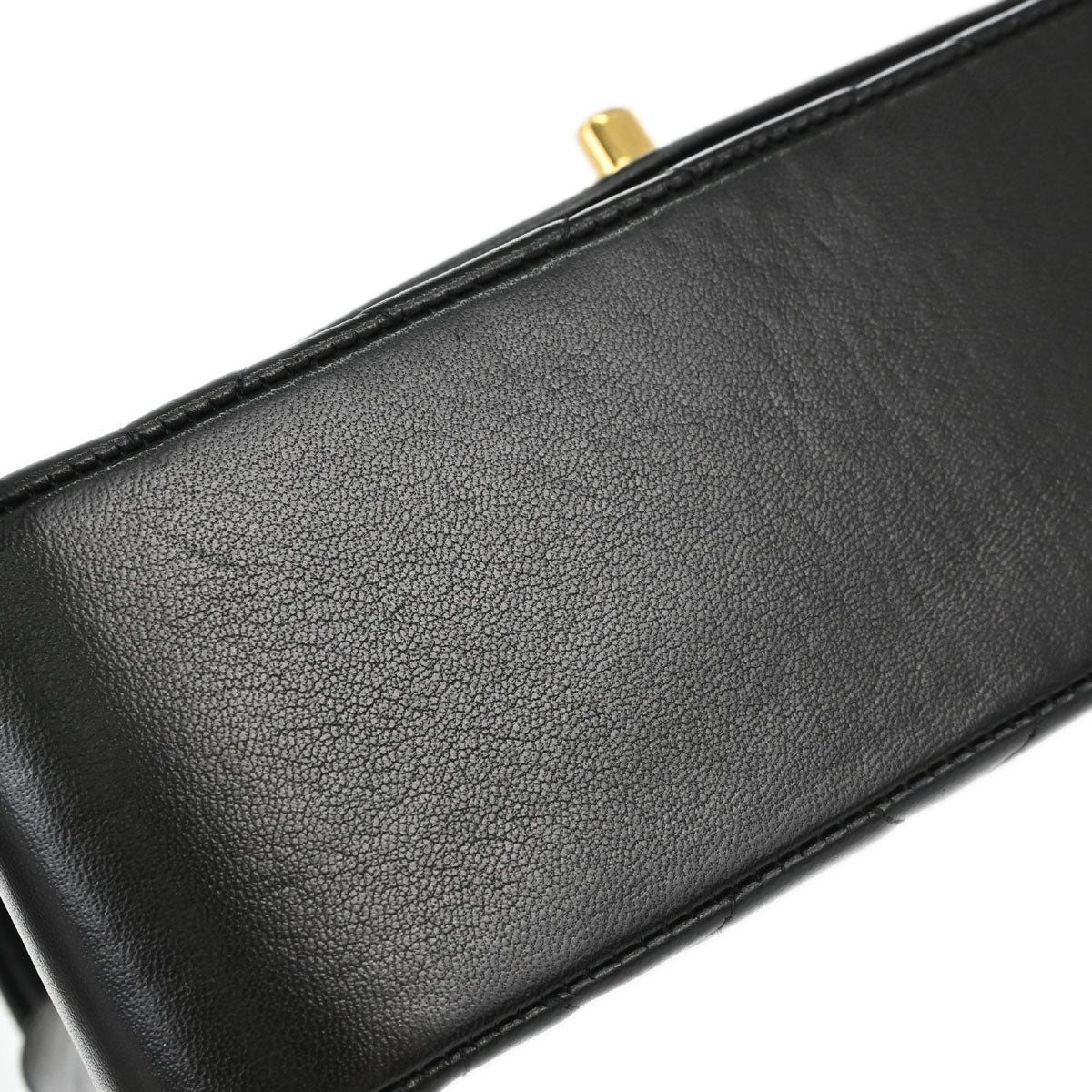 Chanel 1994-1996 Black Lambskin Small Diana Shoulder Bag