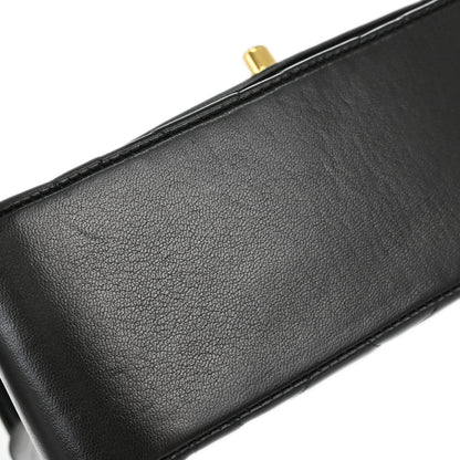 Chanel 1994-1996 Black Lambskin Small Diana Shoulder Bag