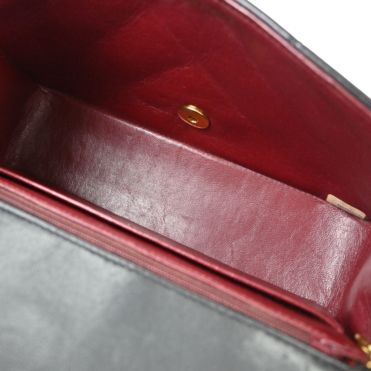 Chanel 1994-1996 Black Lambskin Small Diana Shoulder Bag