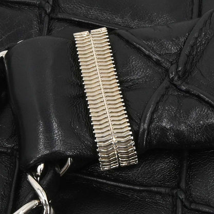 Chanel Black Lambskin CC Flap Handbag