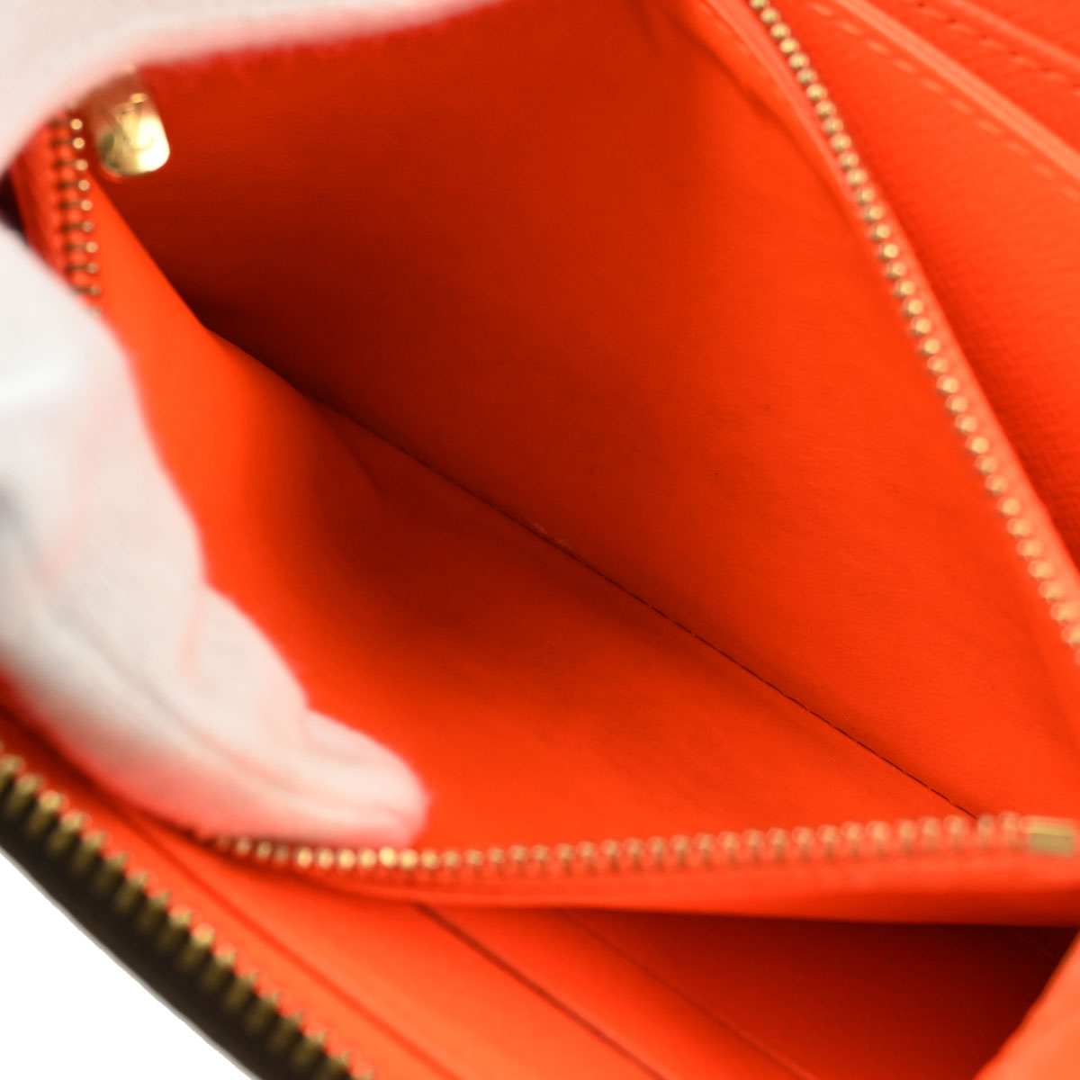 Louis Vuitton Orange Monogram Graffiti Zippy Wallet M93711