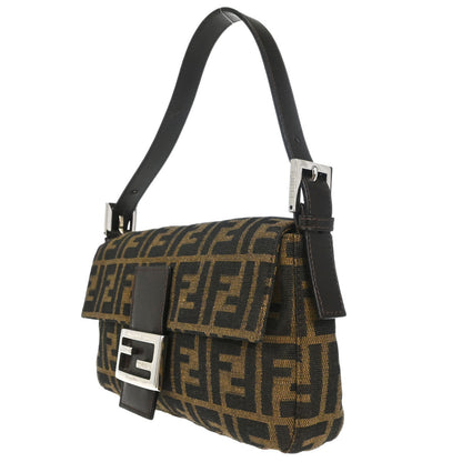 Fendi Brown Zucca Baguette Handbag