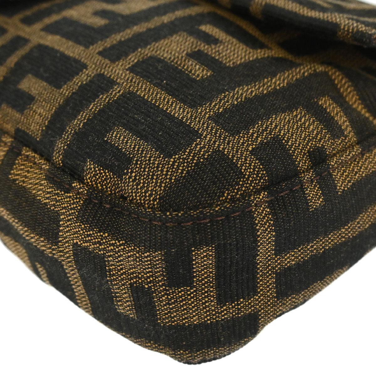 Fendi Brown Zucca Baguette Handbag