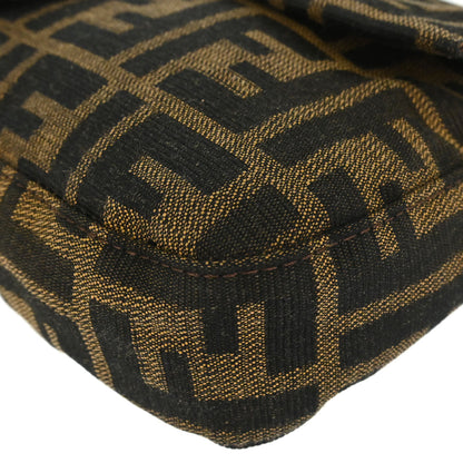 Fendi Brown Zucca Baguette Handbag