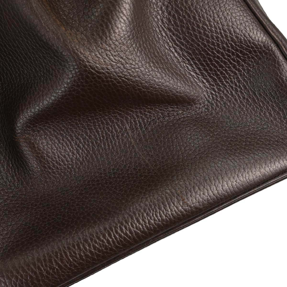 Hermes Chocolat Ardennes HAC Haut a Courroies 45 Handbag