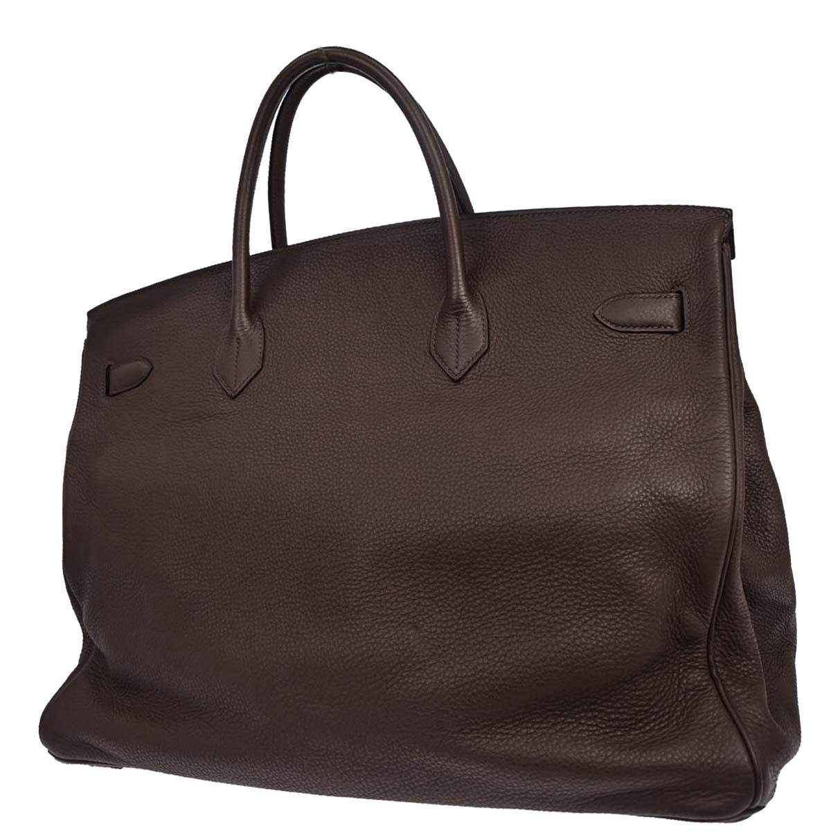 Hermes Cacao Togo Birkin 50 Handbag