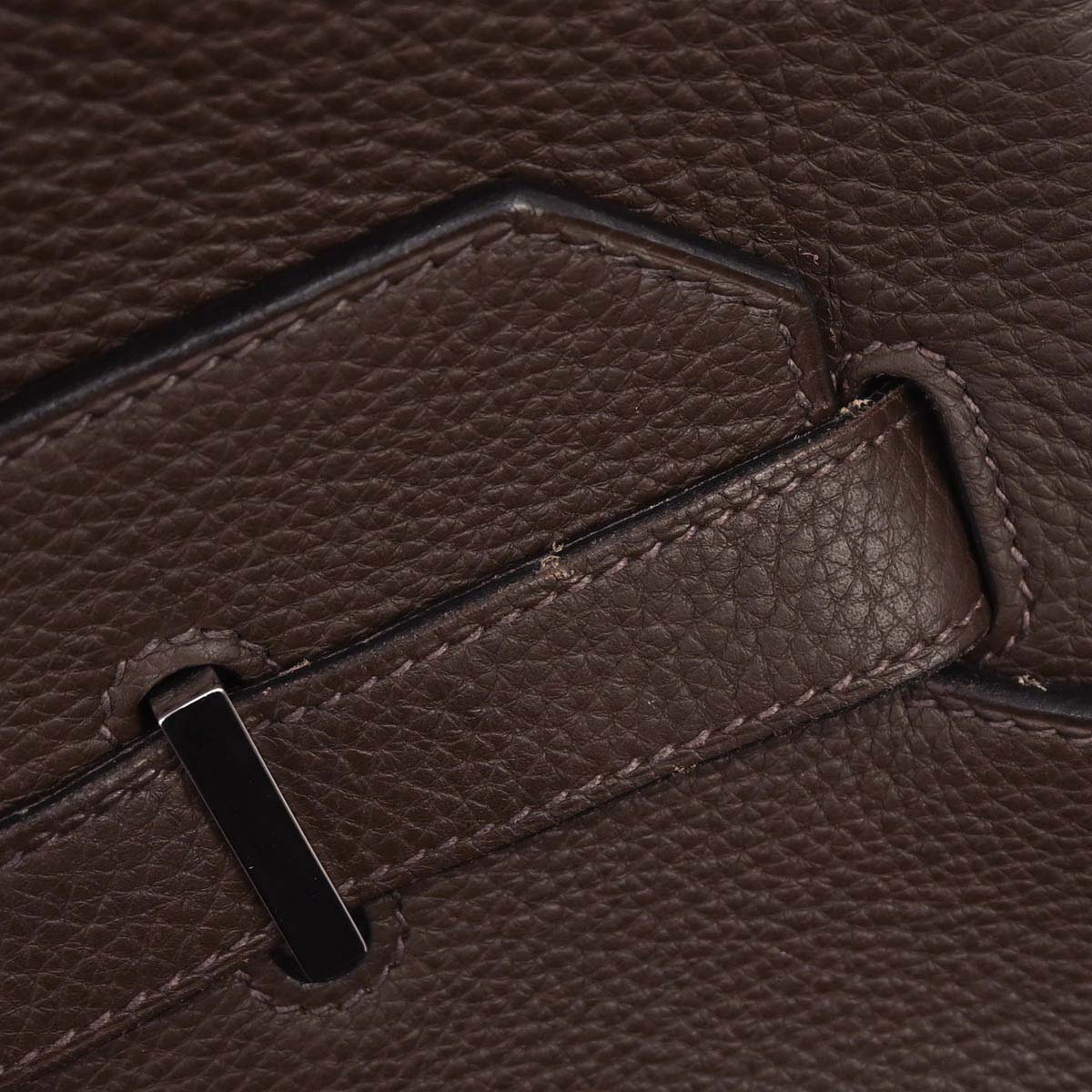 Hermes Cacao Togo Birkin 50 Handbag