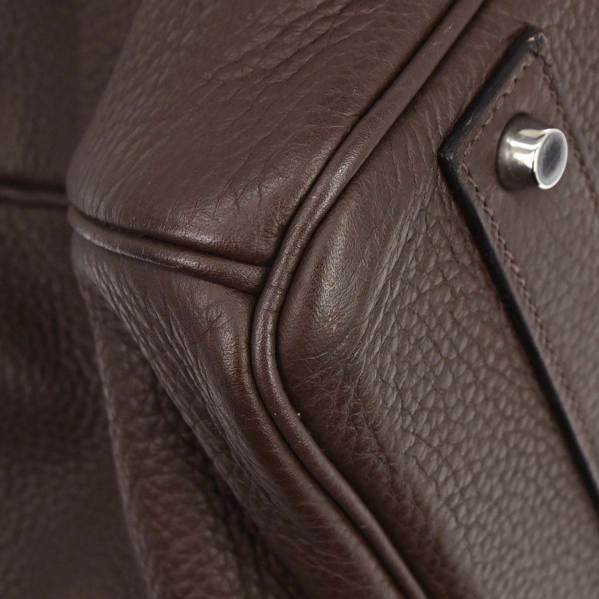 Hermes Cacao Togo Birkin 50 Handbag