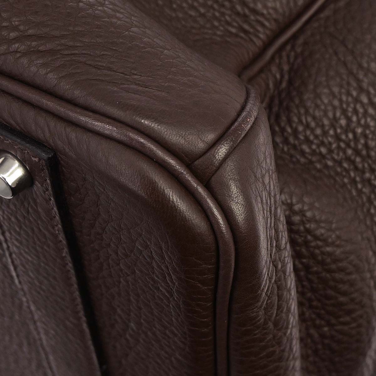 Hermes Cacao Togo Birkin 50 Handbag