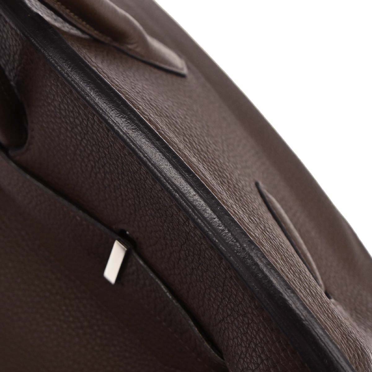 Hermes Cacao Togo Birkin 50 Handbag