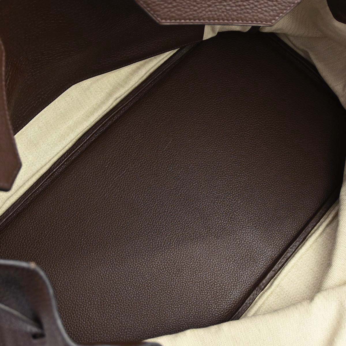 Hermes Cacao Togo Birkin 50 Handbag
