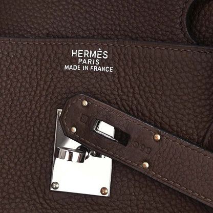 Hermes Cacao Togo Birkin 50 Handbag