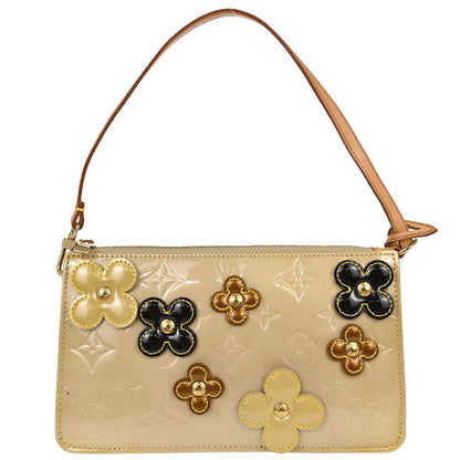 Louis Vuitton Beige Vernis Flower Lexington Handbag M92246