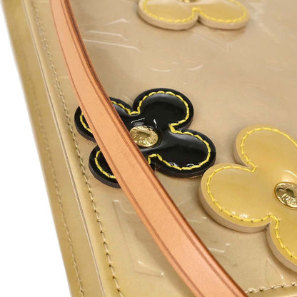 Louis Vuitton Beige Vernis Flower Lexington Handbag M92246