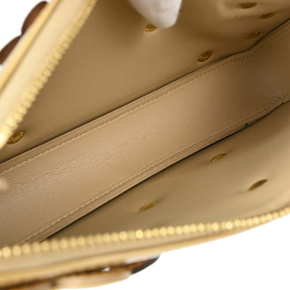 Louis Vuitton Beige Vernis Flower Lexington Handbag M92246