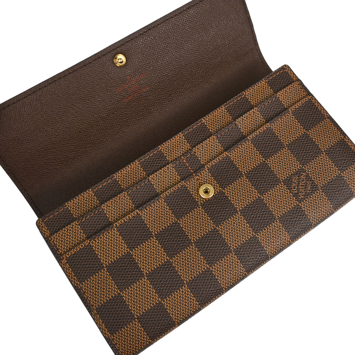 Louis Vuitton Damier Portefeuille Sarah Wallet N61734