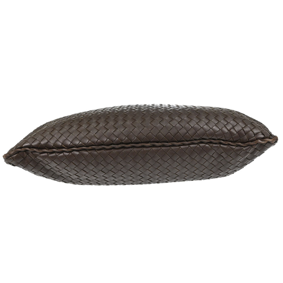 Bottega Veneta Brown Lambskin Intrecciato Hobo Handbag