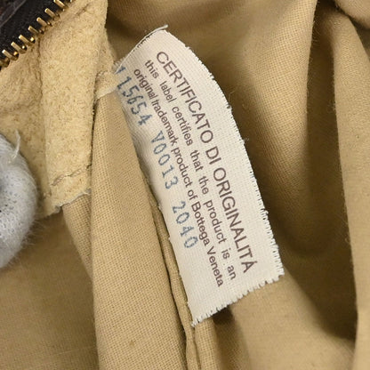 Bottega Veneta Brown Lambskin Intrecciato Hobo Handbag