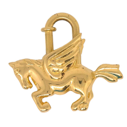 Hermes 1993 Le Cheval Pegasus Cadena Gold Small Good
