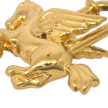 Hermes 1993 Le Cheval Pegasus Cadena Gold Small Good