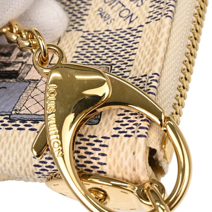 Louis Vuitton Damier Azur Pochette Milla MM Handbag N63090