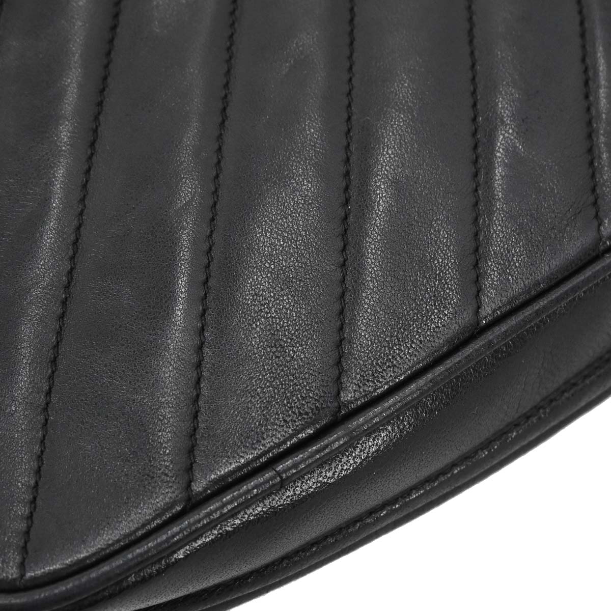 Chanel Black Lambskin Camera Bag Mini