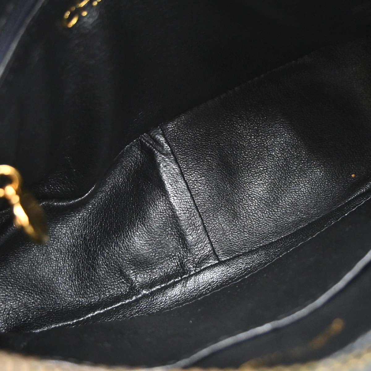 Chanel Black Lambskin Camera Bag Mini