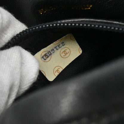 Chanel Black Lambskin Camera Bag Mini