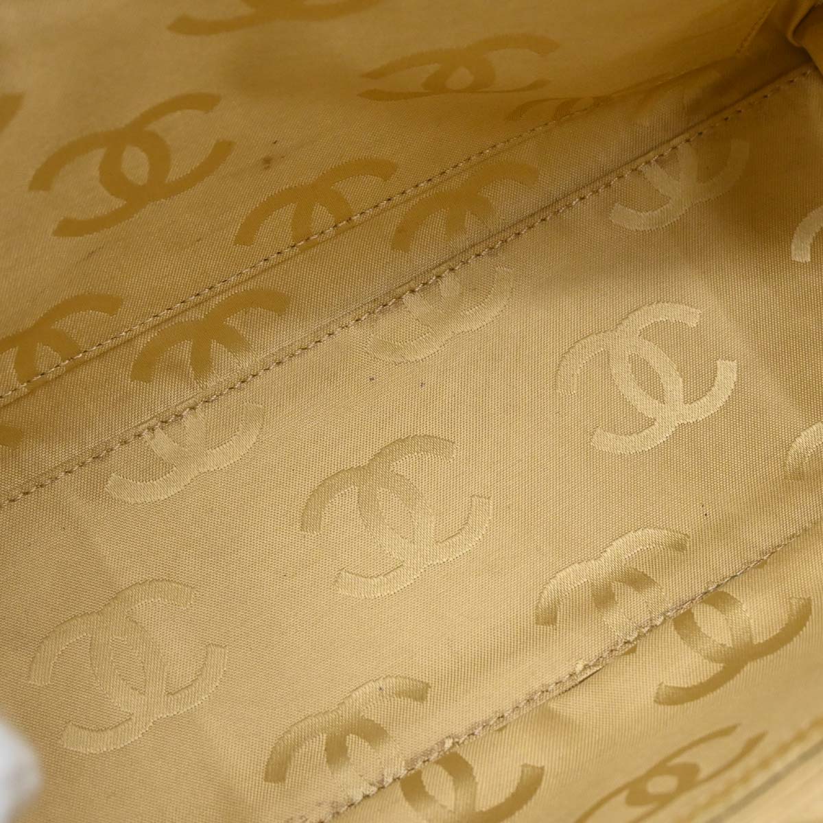 Chanel Turquoise Blue Calfskin Wild Stitch Handbag