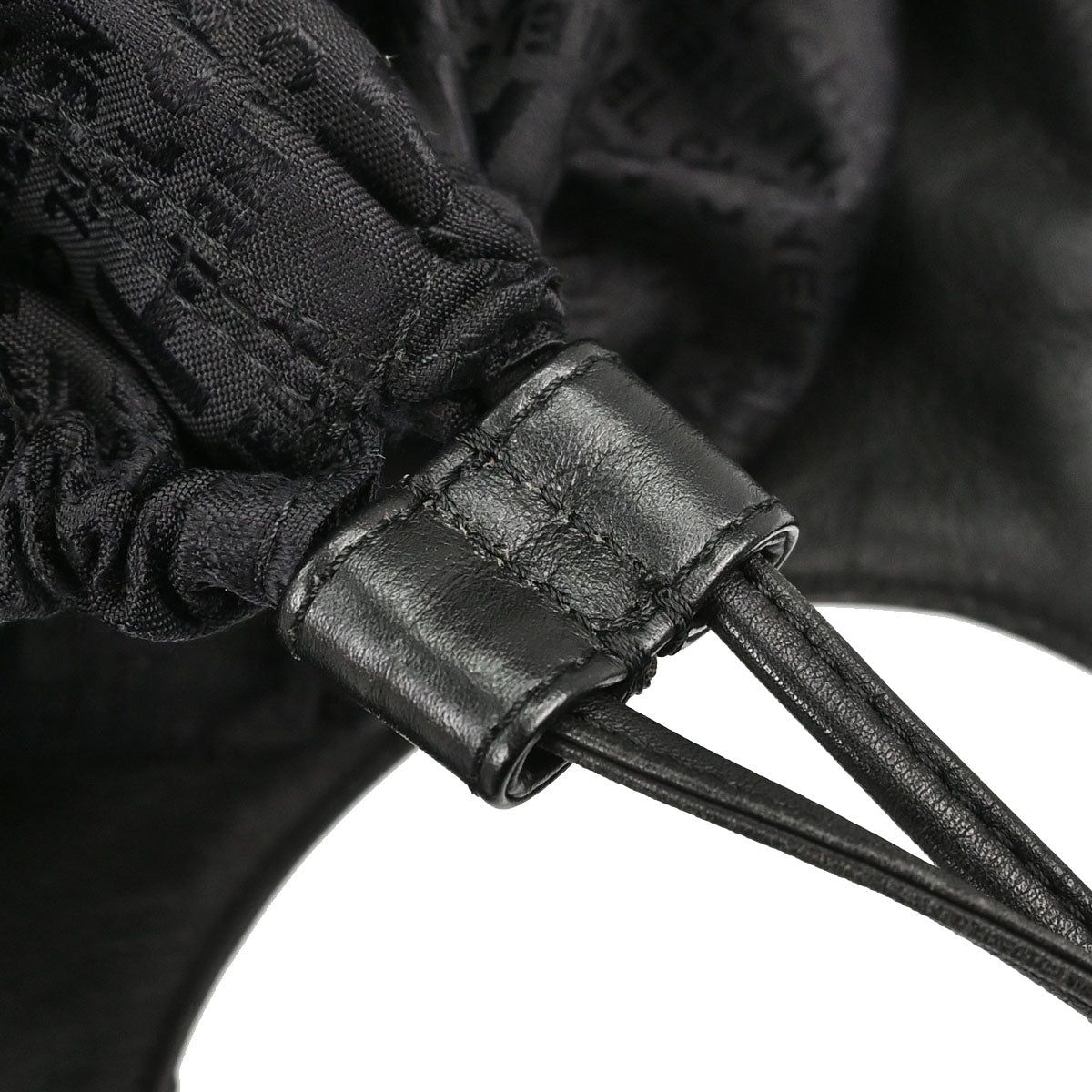 Chanel 2001-2003 Black Calfskin Choco Bar Wild Stitch Fringe Tote Handbag