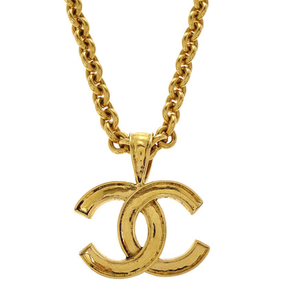 Chanel Gold CC Pendant Necklace 94P